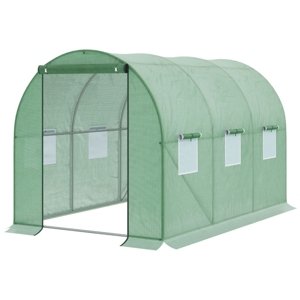 VespaGarden Zahradní fóliovník 2x3,5m / 7m2 - zelený