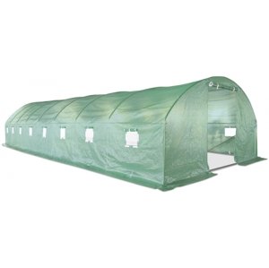 Zahradní fóliovník VespaGarden 4x12x2,3m - 48m2 - 2 vchody - zelený