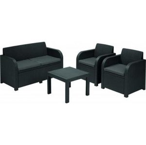 Zahradní set Allibert Georgia - antracit