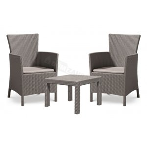 KETER Balkónový set Allibert Rosario - cappuccino