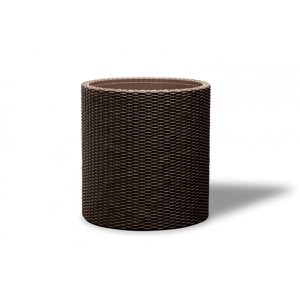 KETER Květináč Cylinder Planter M - hnědý