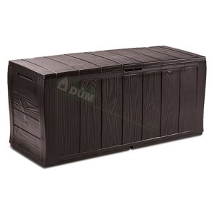 Keter Sherwood - zahradní úložný box 270 L - 117 x 45 x 57,5 cm - Brown