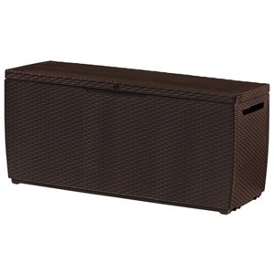 Keter Capri Ratan - zahradní úložný box 305 L - 123 x 53 x 57 cm - Brown