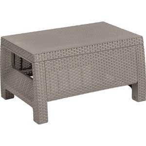 Zahradní stolek KETER Corfu table - 77 x 57 x 42 cm - cappuccino