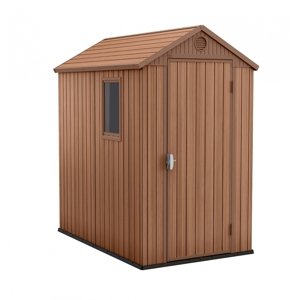 Zahradní domek Keter Darwin 4x6 - 126 x 185 x 205 cm - Brown