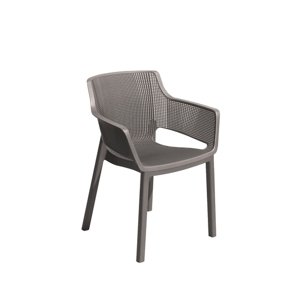 Zahradní židle Keter Elisa - 57,7 x 62,5 x 79 cm - cappuccino