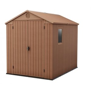 Zahradní domek Keter Darwin 6x8 - 221 x 244 x 190 cm - hnědý