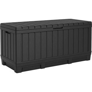 Zahradní úložný box KETER Kentwood 350 l - Graphite - 128 x 54 x 59 cm