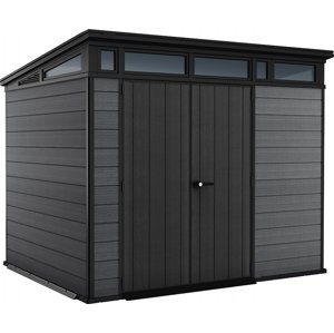 Zahradní domek Keter Cortina 9x7 - 277 x 218 x 226 cm - šedý