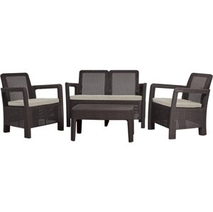 Zahradní set KETER TARIFA Lounge set - hnědá / béžová