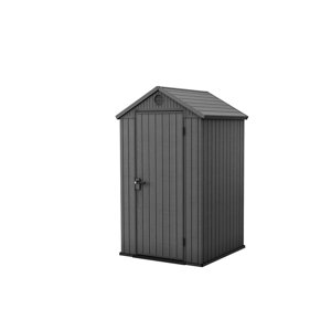 Zahradní domek Keter Darwin 4x4 - šedý - 205 x 116,7 x 125,8 cm