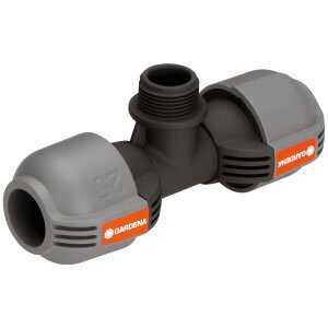 GARDENA Germany GARDENA T-kus 25 mm x vnější závit 3/4"