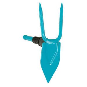GARDENA Germany GARDENA CombiSystem - zahradní motyčka - list ve tvaru srdce 7 cm, 2 hroty