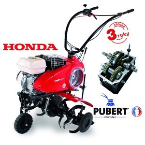 PUBERT QUATRO JUNIOR - benzinový kultivátor sestavení kultivátoru + zprovoznění u nás v servisu před odesláním