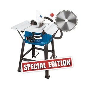 Scheppach HS 81 S Special Edition - stolová kotoučová pila + 2. kotouč zdarma