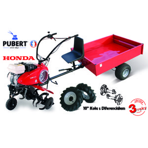 PUBERT SET7 s vozíkem VARES IT 500 malotraktor