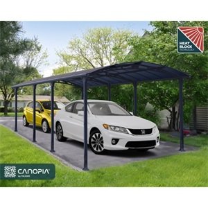 Palram - Canopia Arcadia 8500 - hliníkový (montovaný) přístřešek s obloukovou střechou