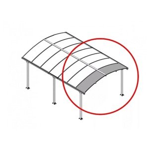 Palram - Canopia Rozšiřovací modul pro přístřešky řady Arcadia (70 cm) -