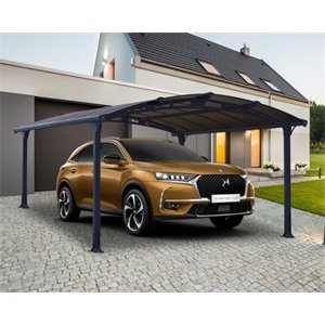 Palram - Canopia Arcadia 4300 bronz - hliníkový (montovaný) přístřešek s obloukovou střechou