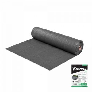 BRADAS Stínící síť 90% - 1,2 x 25m Grey