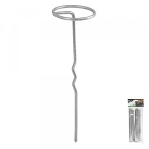 BRADAS Kovový kolík k upevnění netkané textilie 6 cm / 20 cm - 10ks