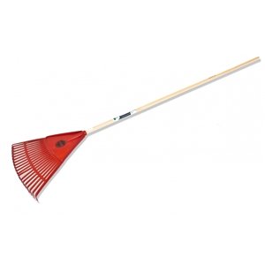Plastové vějířové hrábě na trávu BIG - 470 mm