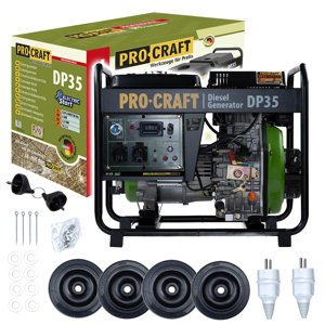 Procraft DP35 - eieselová elektrocentrála