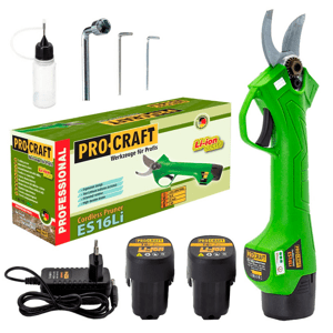 Procraft ES16Li - akumulátorové nůžky na větve