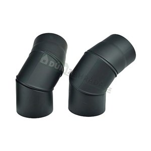 Kovo KRAUS Koleno kouřové 120mm stavitelné / 0 - 90° silnostěnné 1,5mm