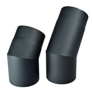 Kovo KRAUS Koleno kouřové 150mm / 45° silnostěnné 1,5mm