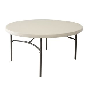 LANIT PLAST, s.r.o. kulatý skládací stůl 152 cm LIFETIME 80121 LG1187