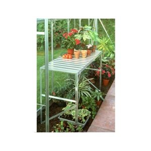 LANIT PLAST, s.r.o. AL regál VITAVIA 120x52 cm jednopolicový stříbrný LG14