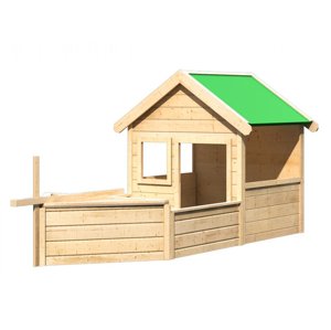 LANIT PLAST, s.r.o. pirátský domek KARIBU JACK 82679 LG1804