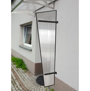 LANIT PLAST, s.r.o. boční stěna LANITPLAST UNI antracit / PC LG2184