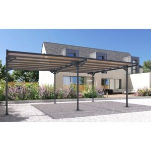 LANIT PLAST, s.r.o. kovový přístřešek / carport TRIGANO JARDIN MISTRAL DOUBLE LG2462