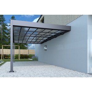 LANIT PLAST, s.r.o. kovový přístřešek / carport TRIGANO JARDIN LIBECCIO WALL LG2464