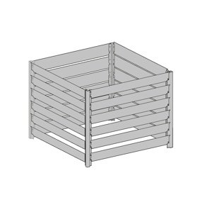 LANIT PLAST, s.r.o. kompostér LANITPLAST KURT K700 LG2646