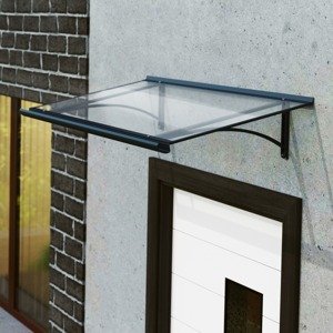 LANIT PLAST, s.r.o. stříška nad dveře LANITPLAST SAMBA 160/54 antracit LG2762