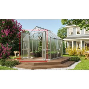 LANIT PLAST, s.r.o. dvoukřídlé dveře VITAVIA (40004235) stříbrné  LG4278