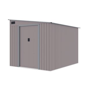 LANIT PLAST, s.r.o. plechový domek LANITPLAST WANDHAUS 78 WARM GREY LG4360