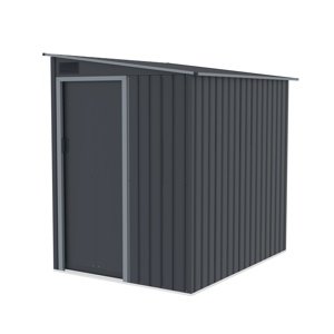 LANIT PLAST, s.r.o. plechový domek LANITPLAST WANDHAUS 56 ANTRACIT LG4362