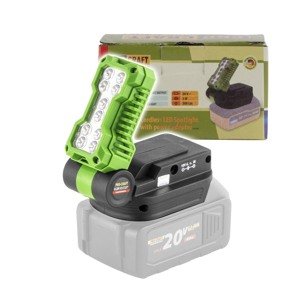 PROCRAFT LED reflektor aku LL20bb (bez akumulátoru a nabíječky) | LL20bb