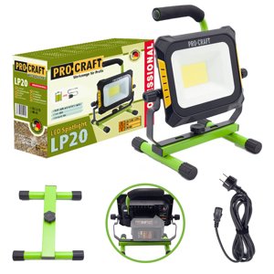 Procraft LP20 20V/230V - LED reflektor (bez akumulátoru a nabíječky