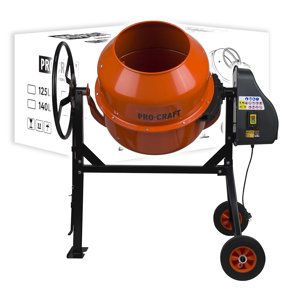 Procraft PCM160 - stavební míchačka, 160l