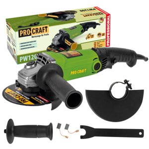 Procraft PW1200 - úhlová bruska, 125mm