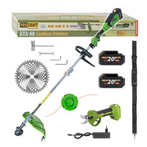 PROCRAFT Aku křovinořez a aku nůžky SATA-40/ES30Libb | SATA-40/ES30Libb
