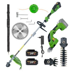 PROCRAFT Aku křovinořez a aku nůžky na trávu SATA-40/PGH2000 | SATA-40/PGH2000