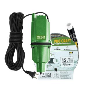 Vibrační čerpadlo Procraft VN-72D sada s hadicí 15m 3/4" PR-4KAT1915 | SVN-72D