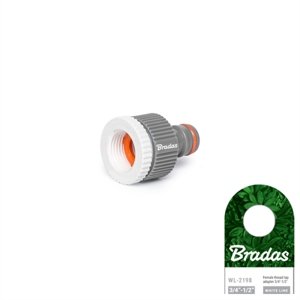 Přípojka na vodovodní kohoutek 1/2" - 3/4" - BRADAS WHITE LINE