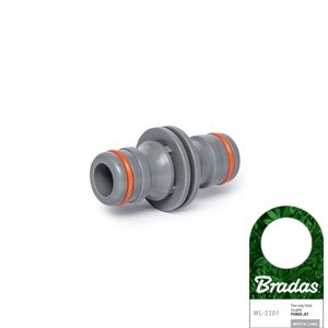 BRADAS Spojovací mezikus pro 2 rychlospojky POWER JET WHITE LINE